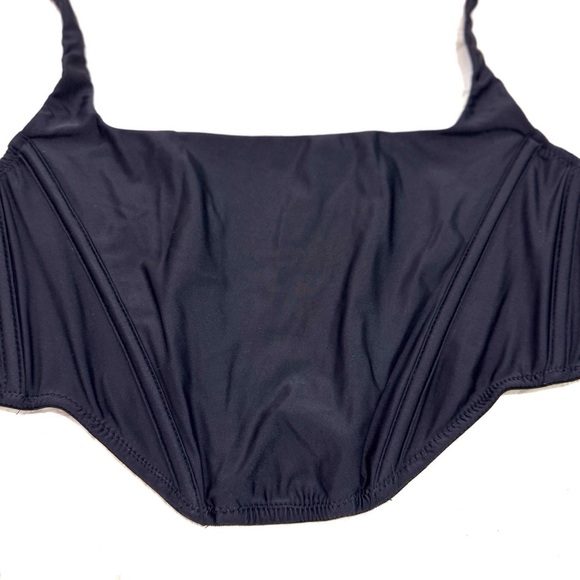 Urban Outfitters Out From Under Lovestruck Micro Corset in Black Size Small - Picture 6 of 13